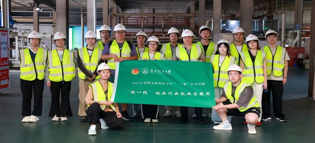 東北林業大學“踐一線”林業行業就業實踐團走進新港集團，共繪產教融合新圖景！